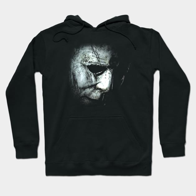 Halloween Mask Hoodie by drewbacca